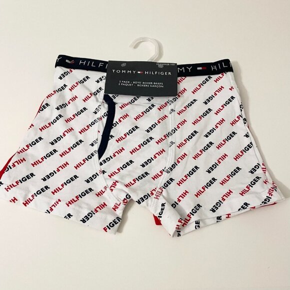 Tommy Hilfiger 2 Pack Boys Boxer Briefs Size Medium 8-10 - Picture 16 of 16